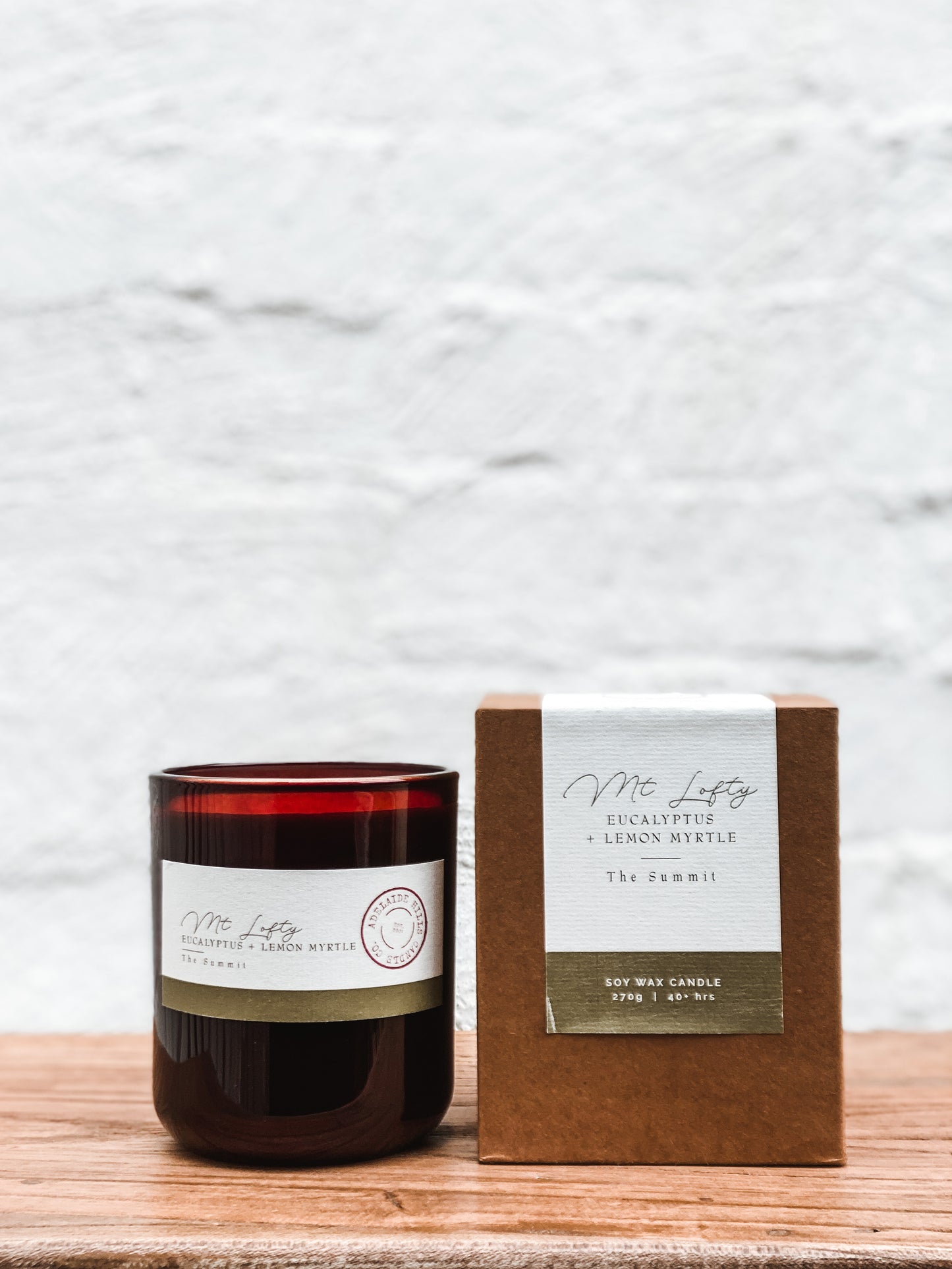 Mt Lofty - The Summit | Candle | Eucalyptus + Lemon Myrtle